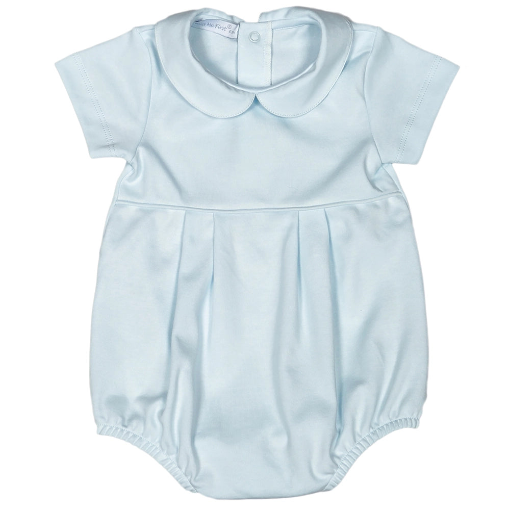 Baby Blue Collared Pima Bubble