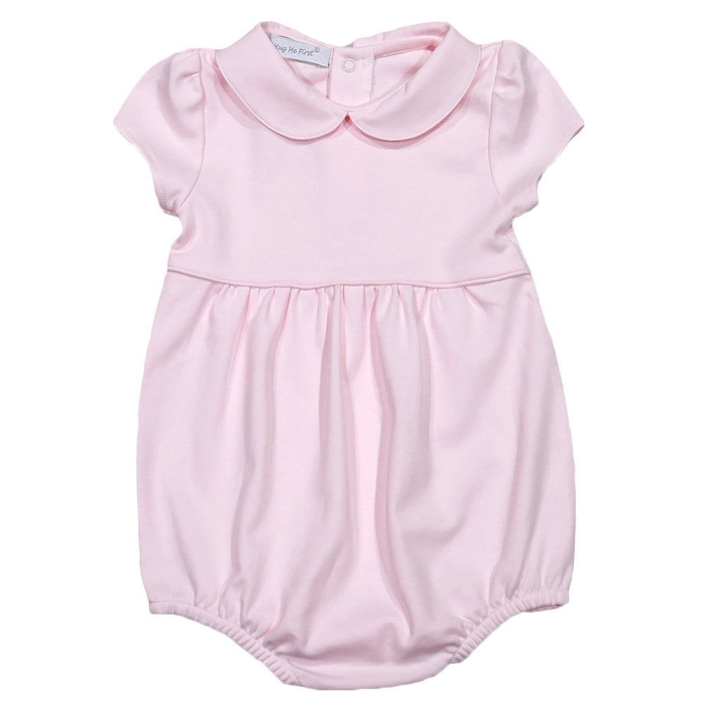 Baby Pink Collared Pima Bubble