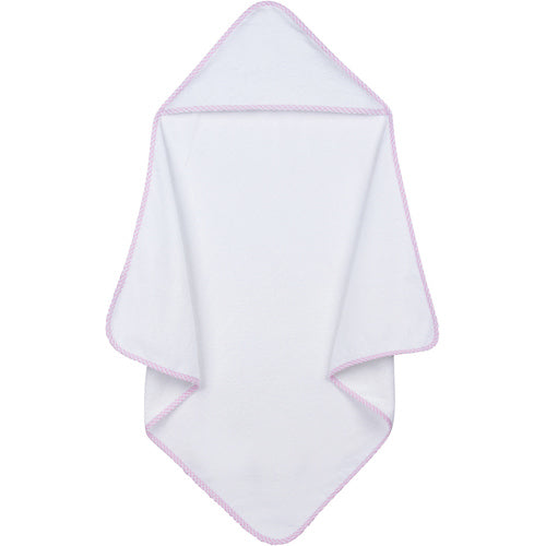 Hooded Towel and Washcloth Set (Pink or Blue)